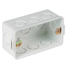 CAJA RECTANGULAR -PVC